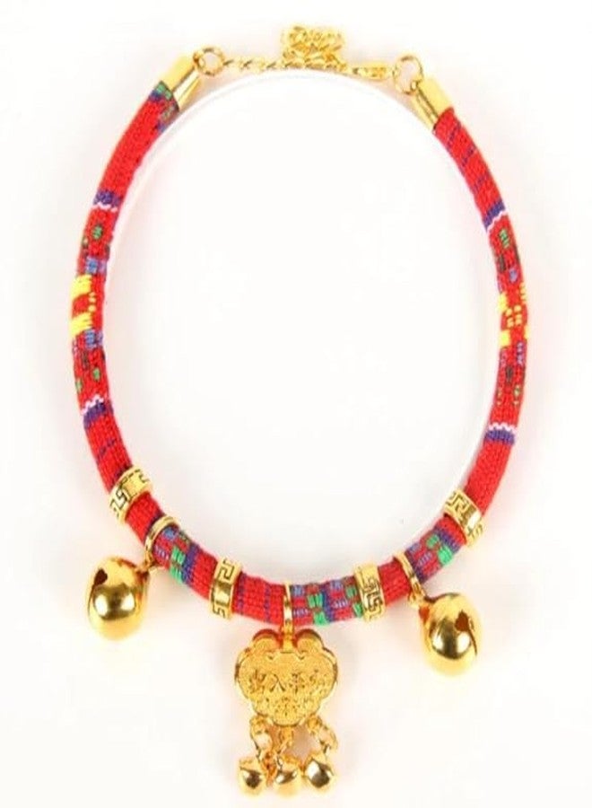 Kittupet Ethnic Cat Collar National Style Bell Fashion Collar Pet Supplies Dog Cat Kitten Accessories Pack f 1 Color May Vary - Image 5